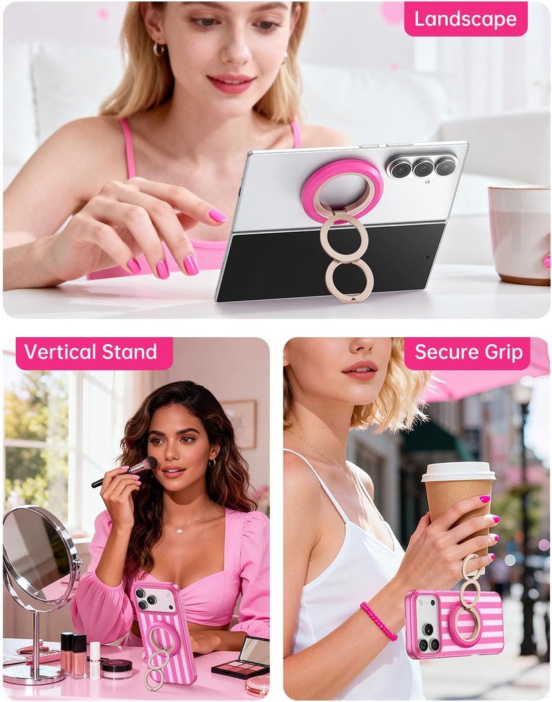 Syncwire for MagSafe Phone Grip, Valentine's Galentine's Day Birthday Gifts for Her Women Mom Girlfriend Best Friends Sister Wife Teen Girl Magnetic Phone Ring Holder Kickstand - Image 3